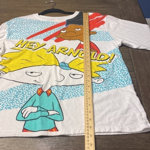 Nickelodeon Hey Arnold Denim Unisex  t-shirt Size L - Picture 5 of 8